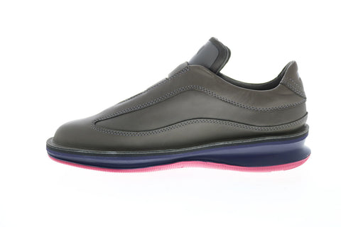 Camper Rolling K200741-009 Womens Gray Leather Slip On Euro Sneakers Shoes