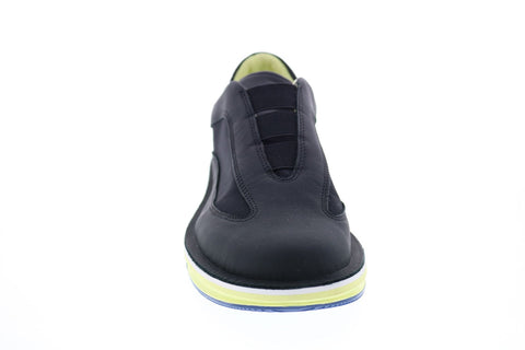 Camper Rolling K200741-011 Womens Black Leather Slip On Euro Sneakers Shoes