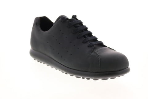 Camper Pelotas Xl K200747-002 Womens Black Leather Lace Up Euro Sneakers Shoes