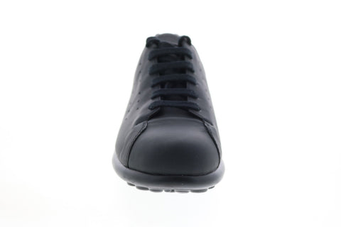 Camper Pelotas Xl K200747-002 Womens Black Leather Lace Up Euro Sneakers Shoes