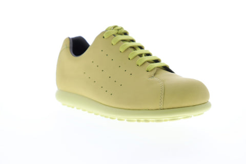 Camper Pelotas XL K200747-005 Womens Yellow Leather Low Top Sneakers Shoes