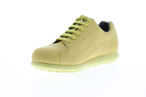 Camper Pelotas XL K200747-005 Womens Yellow Leather Low Top Sneakers Shoes