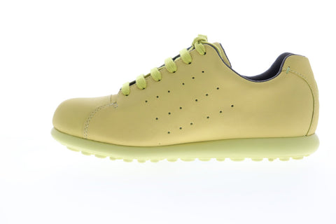 Camper Pelotas XL K200747-005 Womens Yellow Leather Low Top Sneakers Shoes