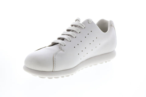 Camper Pelotas Xl K200747-017 Womens Beige Leather Lace Up Euro Sneakers Shoes