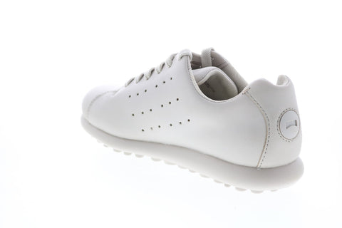 Camper Pelotas Xl K200747-017 Womens Beige Leather Lace Up Euro Sneakers Shoes