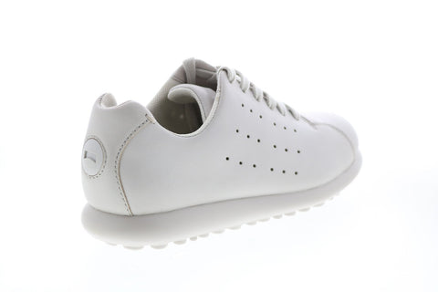 Camper Pelotas Xl K200747-017 Womens Beige Leather Lace Up Euro Sneakers Shoes