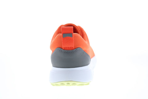 Camper Canica K200763-003 Womens Orange Canvas Lace Up Euro Sneakers Shoes
