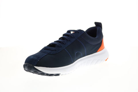 Camper Canica K200763-004 Womens Blue Leather Lace Up Euro Sneakers Shoes