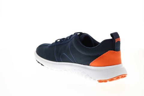 Camper Canica K200763-004 Womens Blue Leather Lace Up Euro Sneakers Shoes