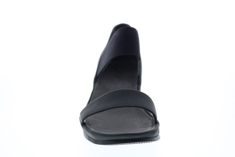 Camper Alright Sandal K200770-001 Womens Black Leather Slippers Mules Shoes