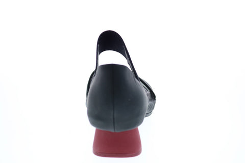 Camper Alright Sandal K200770-001 Womens Black Leather Slippers Mules Shoes