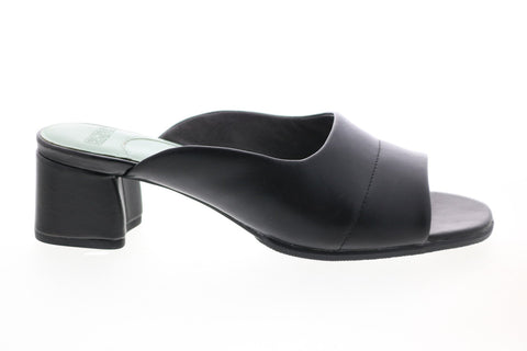 Camper Katie Sandal K200777-003 Womens Black Leather Strap Sandals Shoes