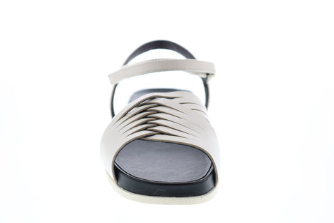 Camper Atonik K200788-006 Womens White Leather Strap Slingback Sandals Shoes