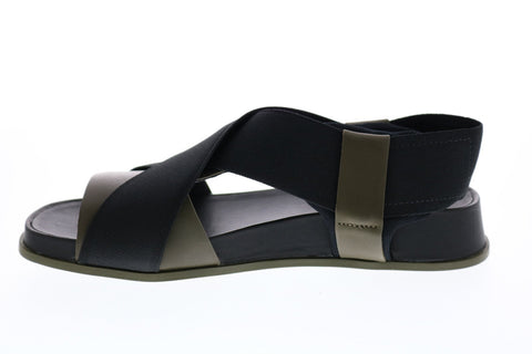 Camper Atonik K200802-003 Womens Black Leather Slingback Sandals Shoes