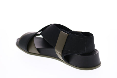 Camper Atonik K200802-003 Womens Black Leather Slingback Sandals Shoes