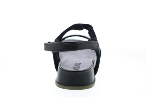 Camper Atonik K200804-003 Womens Black Leather Strap Slingback Sandals Shoes