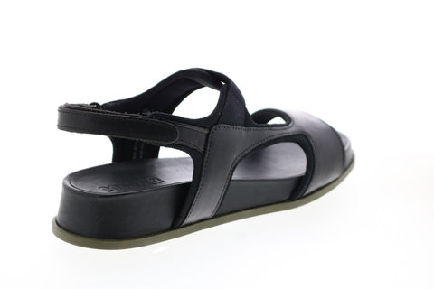 Camper Atonik K200804-003 Womens Black Leather Strap Slingback Sandals Shoes