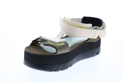 Camper Oruga Up K200809-004 Womens Beige Synthetic Slingback Sandals Shoes