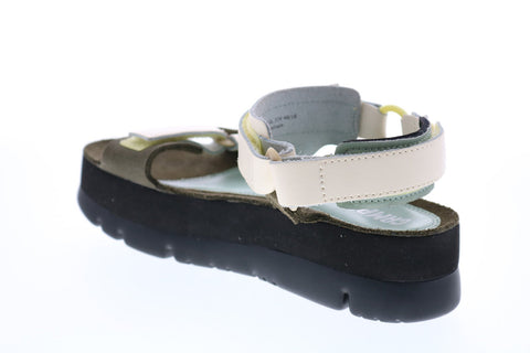 Camper Oruga Up K200809-004 Womens Beige Synthetic Slingback Sandals Shoes
