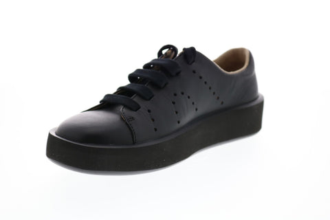 Camper Courb K200828-002 Womens Black Leather Euro Sneakers Shoes