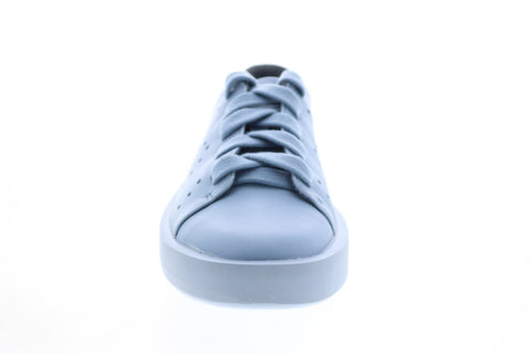 Camper Courb K200828-004 Womens Blue Leather Lace Up Euro Sneakers Shoes