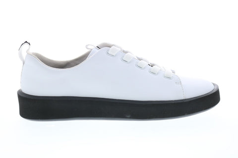Camper Courb K200830-007 Womens White Leather Euro Sneakers Shoes