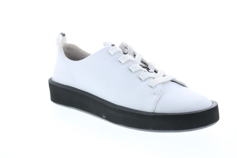 Camper Courb K200830-007 Womens White Leather Euro Sneakers Shoes