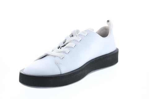 Camper Courb K200830-007 Womens White Leather Euro Sneakers Shoes