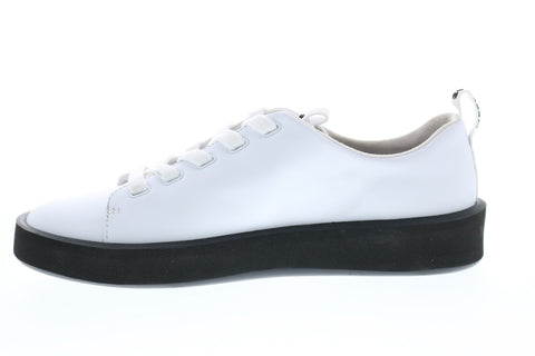 Camper Courb K200830-007 Womens White Leather Euro Sneakers Shoes