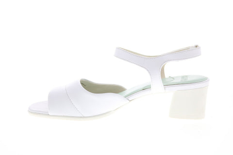 Camper Katie Sandal K200834-002 Womens White Leather Slingback Sandals Shoes