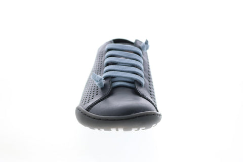 Camper Tws K200841-001 Womens Black Leather Lace Up Euro Sneakers Shoes