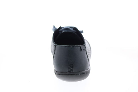 Camper Tws K200841-001 Womens Black Leather Lace Up Euro Sneakers Shoes