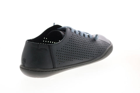 Camper Tws K200841-001 Womens Black Leather Lace Up Euro Sneakers Shoes