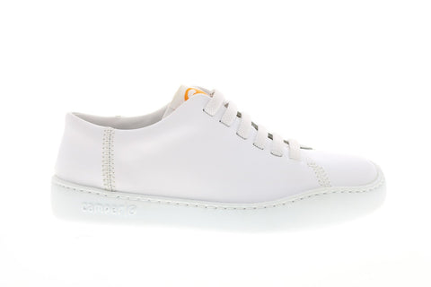 Camper Peu Touring K200877-001 Womens White Leather Lace Up Euro Sneakers Shoes