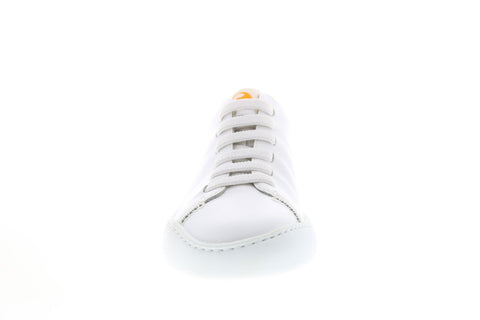 Camper Peu Touring K200877-001 Womens White Leather Lace Up Euro Sneakers Shoes
