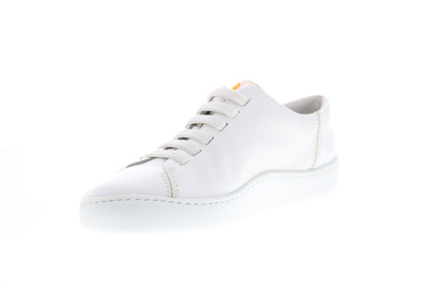 Camper Peu Touring K200877-001 Womens White Leather Lace Up Euro Sneakers Shoes