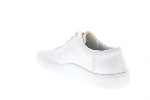Camper Peu Touring K200877-001 Womens White Leather Lace Up Euro Sneakers Shoes