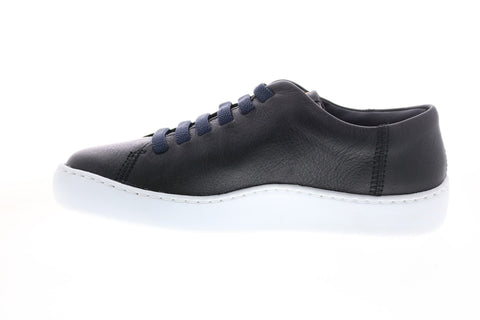 Camper Peu Touring K200877-003 Womens Black Leather Lace Up Euro Sneakers Shoes
