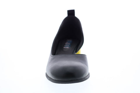 Camper TWS K200879-001 Womens Black Leather Slip On Heels Pumps Shoes