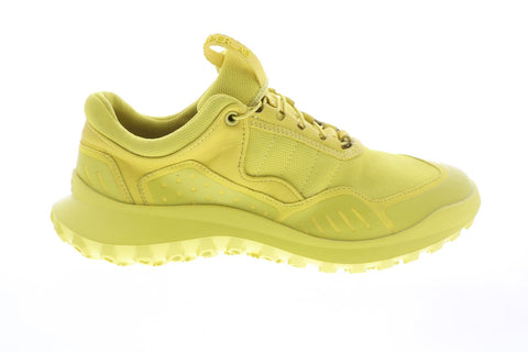 Camper Crclr K200886-002 Womens Yellow Leather Lace Up Euro Sneakers Shoes