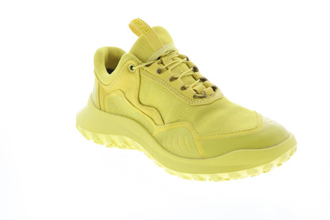 Camper Crclr K200886-002 Womens Yellow Leather Lace Up Euro Sneakers Shoes