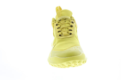 Camper Crclr K200886-002 Womens Yellow Leather Lace Up Euro Sneakers Shoes