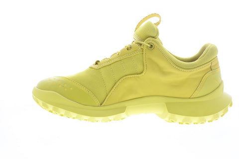 Camper Crclr K200886-002 Womens Yellow Leather Lace Up Euro Sneakers Shoes