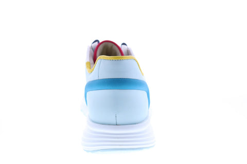 Camper TWS K200893-001 Womens Blue Leather Lace Up Euro Sneakers Shoes
