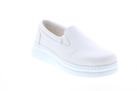 Camper Runner Up K200894-011 Womens White Leather Slip On Euro Sneakers Shoes