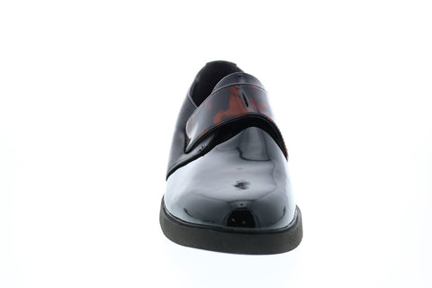 Camper TWS K200914-001 Womens Black Patent Leather Loafers Boat Shoes