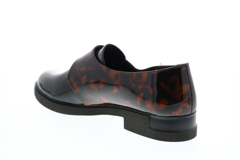 Camper TWS K200914-001 Womens Black Patent Leather Loafers Boat Shoes