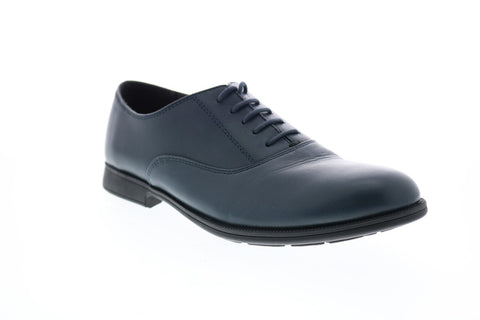 Camper Mil K200918-005 Womens Gray Leather Lace Up Flats Oxford Shoes