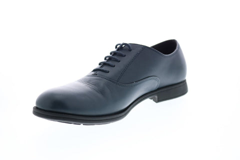 Camper Mil K200918-005 Womens Gray Leather Lace Up Flats Oxford Shoes