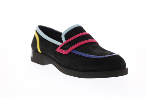 Camper TWS K200940-001 Womens Black Suede Loafers & Slip Ons Boat Shoes